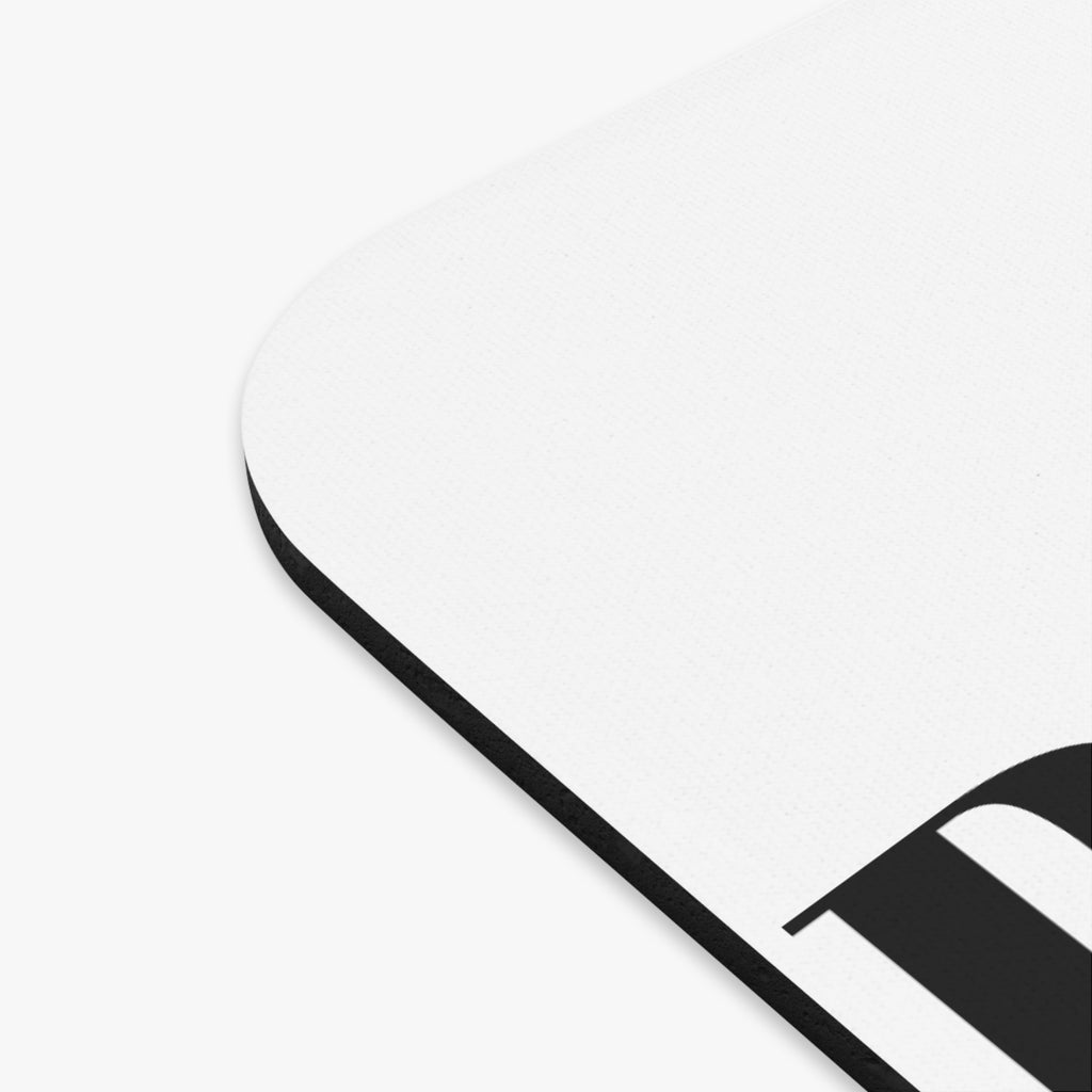 Personalized Rectangle Mouse Pad — Custom Text Office Desk Mat