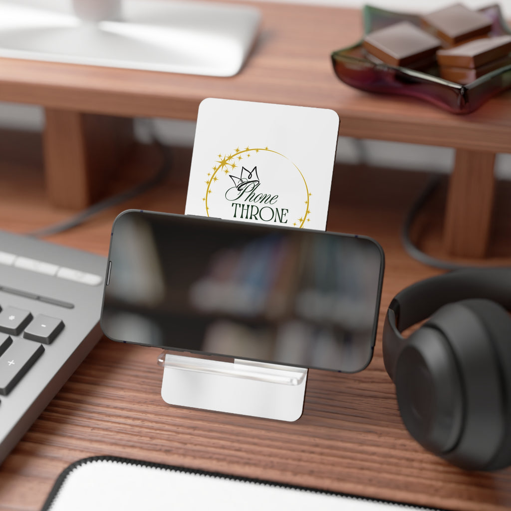 Phone Throne Foldable Phone Stand — Portable Mobile Display Stand for Smartphones