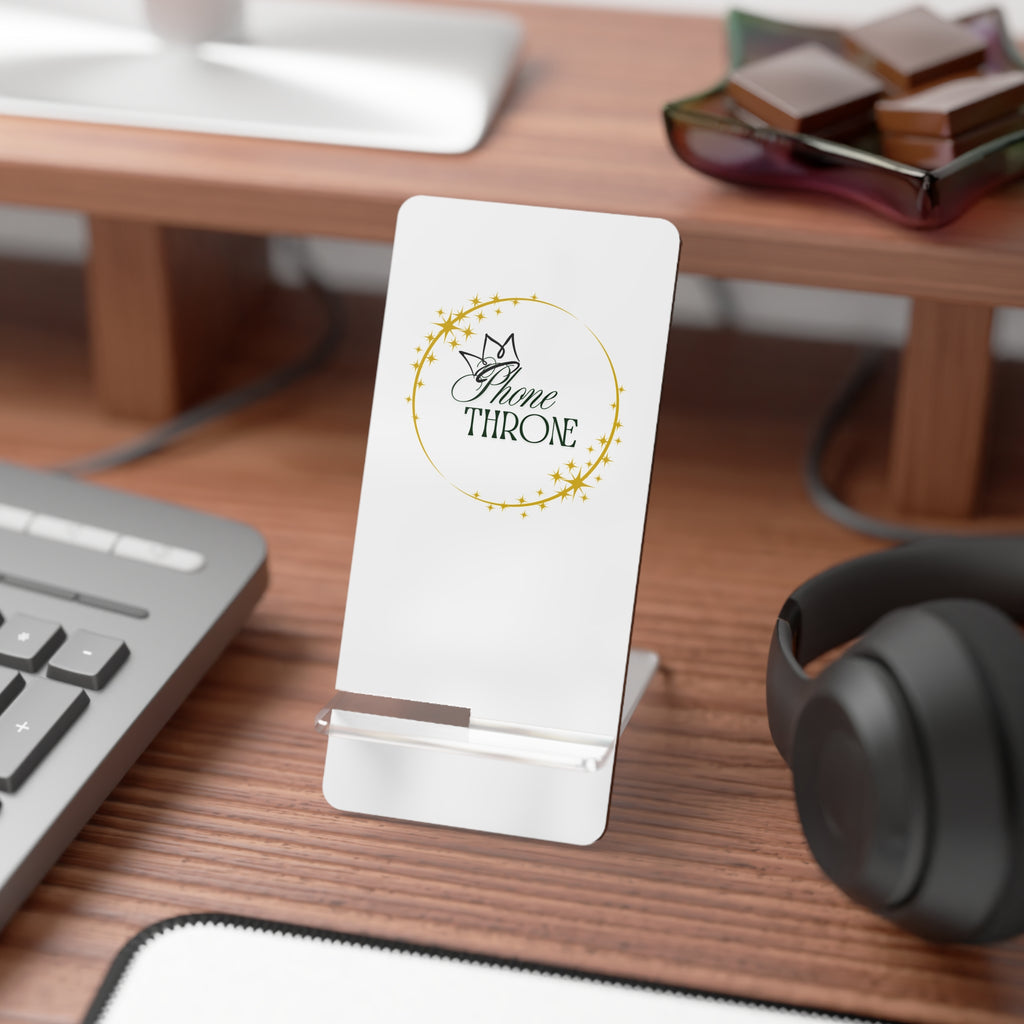 Phone Throne Foldable Phone Stand — Portable Mobile Display Stand for Smartphones