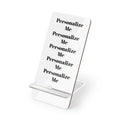 Personalized Acrylic Phone Stand - Custom Mobile Display Holder